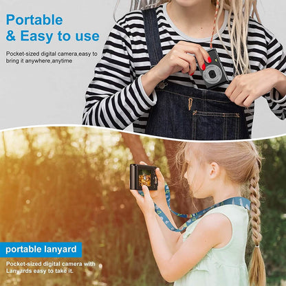 Digital Baby Camera 1080P 48MP with 32GB SD Card