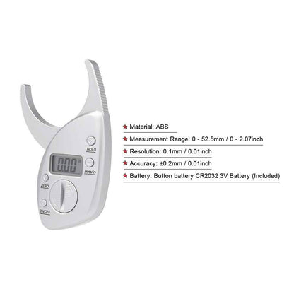 Digital Caliper Body Fat Anlyzer