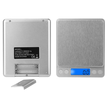 Digital Kitchen Scale with Dual Trays