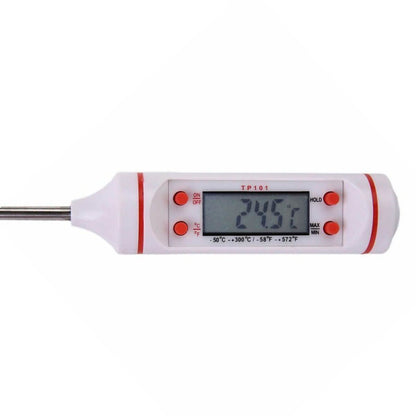 Digital Meat Thermometer with LCD Display for BBQs & Ovens
