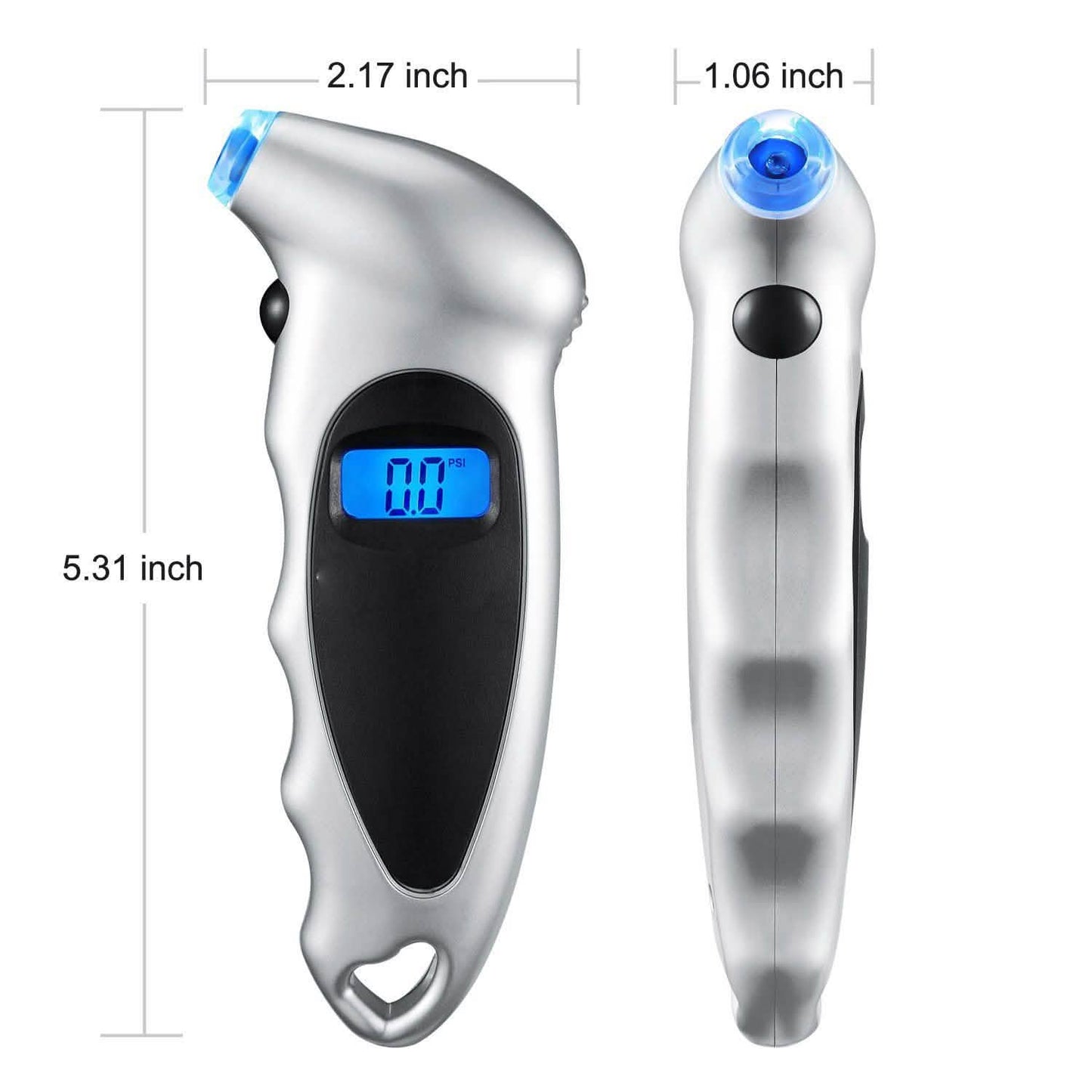 Digital Tire Pressure Gauge 150 PSI 4 Settings