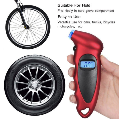 Digital Tire Pressure Gauge 150 PSI 4 Settings