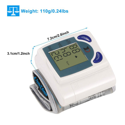 Digital Wrist Blood Pressure Monitor