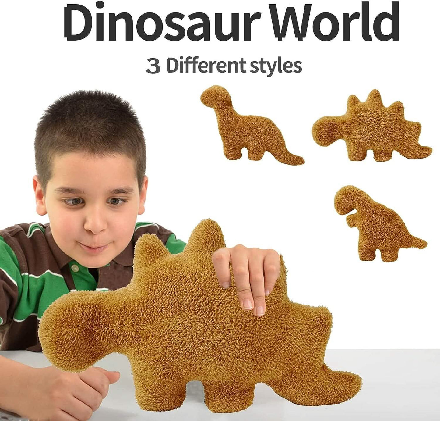 Dinosaur Chicken Nugget Plush