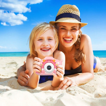 Dinosaur Kids Selfie 48MP 1080P HD Cartoon Digital Camera
