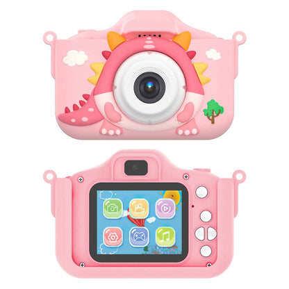 Dinosaur Kids Selfie 48MP 1080P HD Cartoon Digital Camera