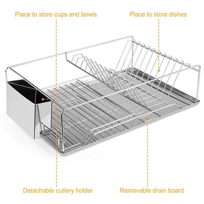 Dish Drying Rack Stainless Steel