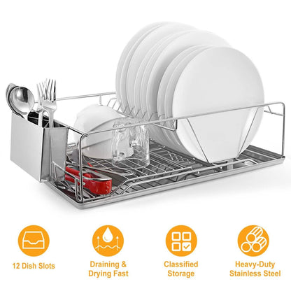 Dish Drying Rack Stainless Steel
