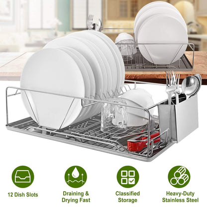 Dish Drying Rack Stainless Steel
