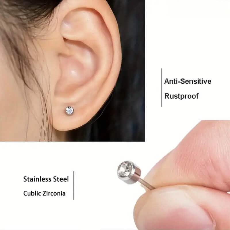 Disposable Safety Crystal Earring Piercer Machine with Stud
