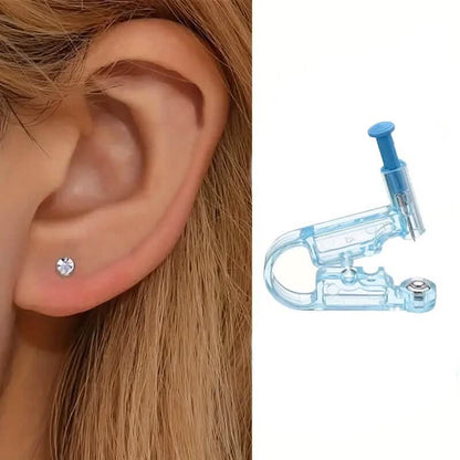 Disposable Safety Crystal Earring Piercer Machine with Stud