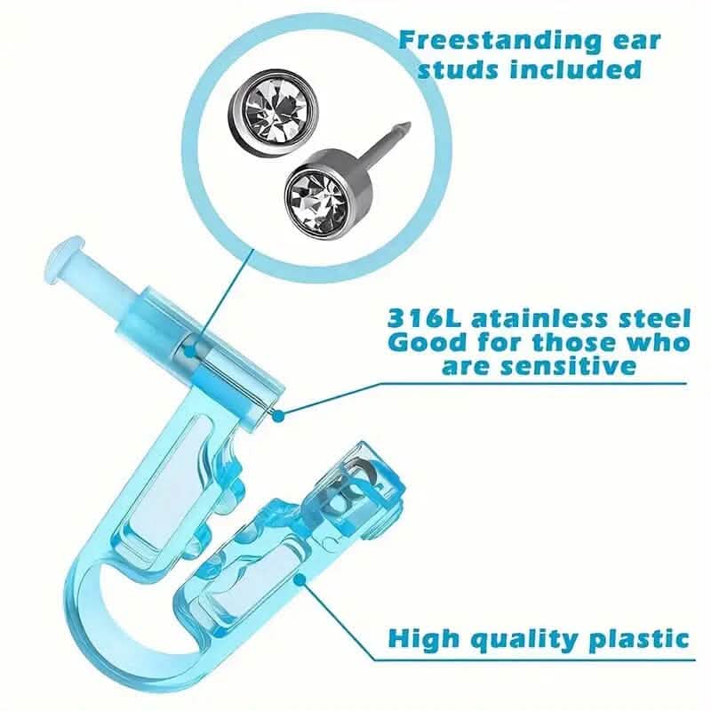 Disposable Safety Crystal Earring Piercer Machine with Stud