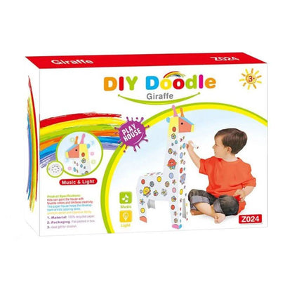 DIY 3D Coloring Cardboard