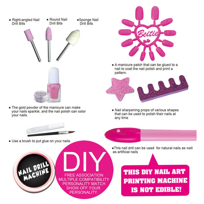 DIY Nail Art Tool Manicure Set