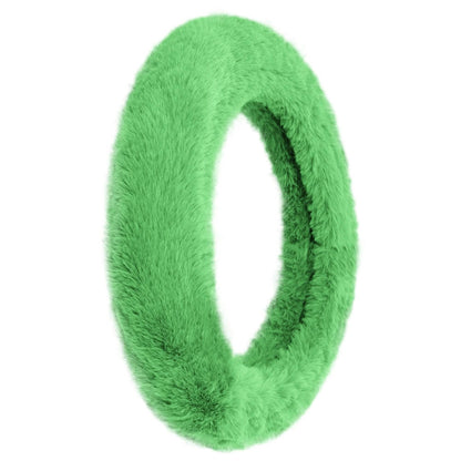 Doe16 Faux Rabbit Fur Steering Wheel Cover