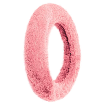 Doe16 Faux Rabbit Fur Steering Wheel Cover