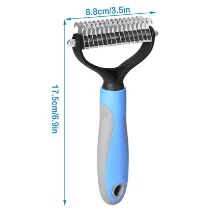 Dog and Cats 2 Sided Grooming Rakes