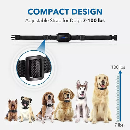 Dog Bark Collar Rechargeable with Intelligent Bark Control Vibration