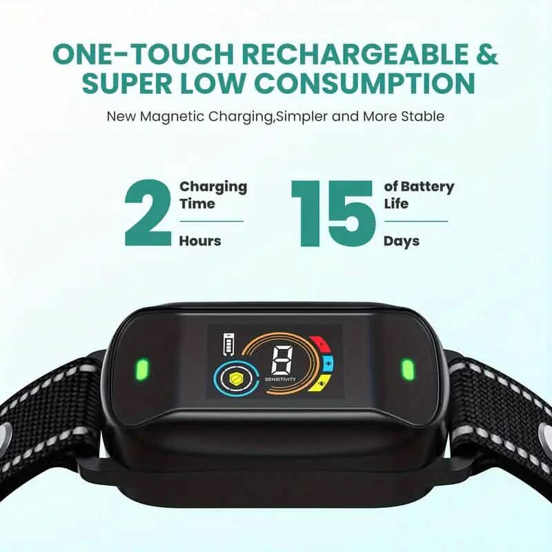 Dog Barking Collar Automatic Anti-Barking Device with Smart Sensors