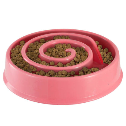 Dog Cat Slow Feeder Bowl