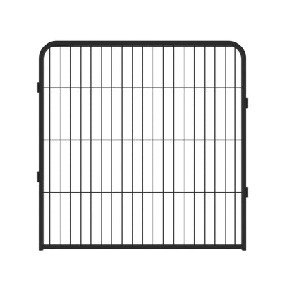 Dog Fence and Pet Playpen, Heavy Duty Foldable Metal 8 Panels Dog Pen 31.5" Height