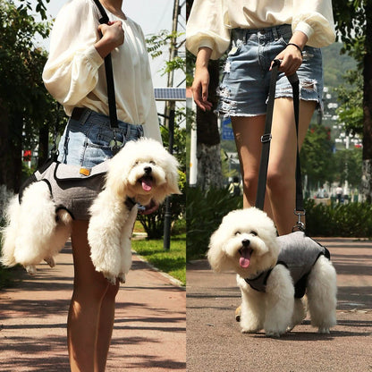 Dog Lift Harness Adjustable Pet Sling Bag Assist Aged Disabled Dogs Small