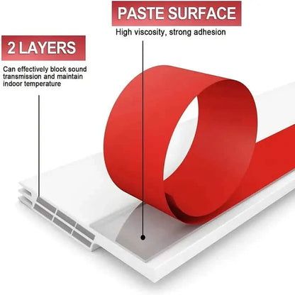 Door Draft Stopper Under Door Seal for Exterior/Interior Doors