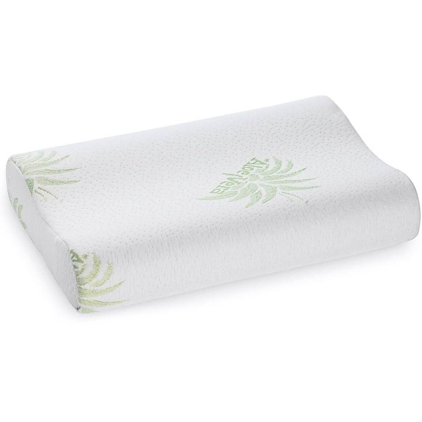 Dormire Contour Memory Foam Pillow with Removable Bamboo Soft Pillow Case