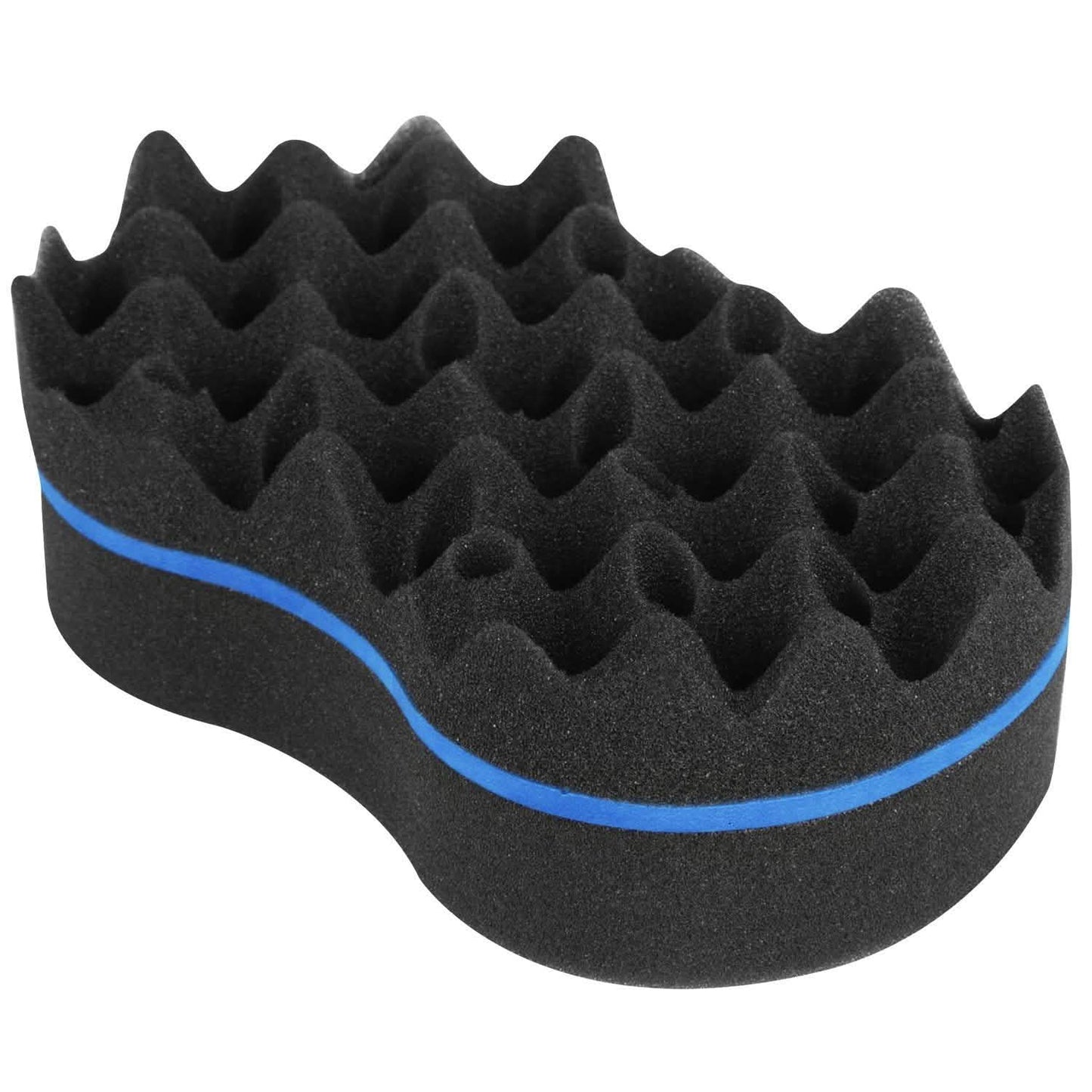 Double Sided Barber Sponge Hair Brush Comb Dreads Locking Twists Coil