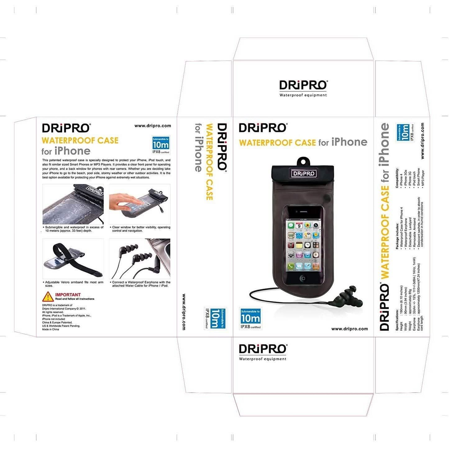 DriPro Waterproof Case for all Smartphones