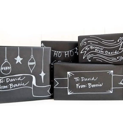 Dry-Erase 6-Ft. Whiteboard or Chalkboard Wall Decal