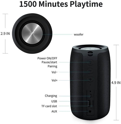 Dual Pairing Bluetooth 5.0 Speaker