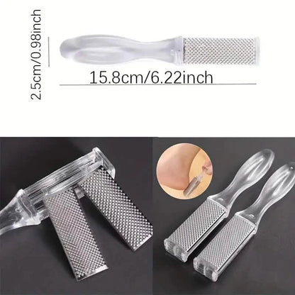 Dual-Sided Foot File - Callus Remover & Pedicure Tool for Smooth, Soft Feet, Toenail, Skin Care