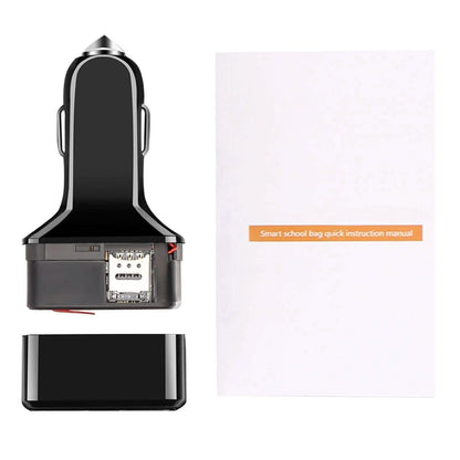 Dual USB Car Charge GPS Tracker GSM SIM Realtime GPRS Vehicle Tracking Security