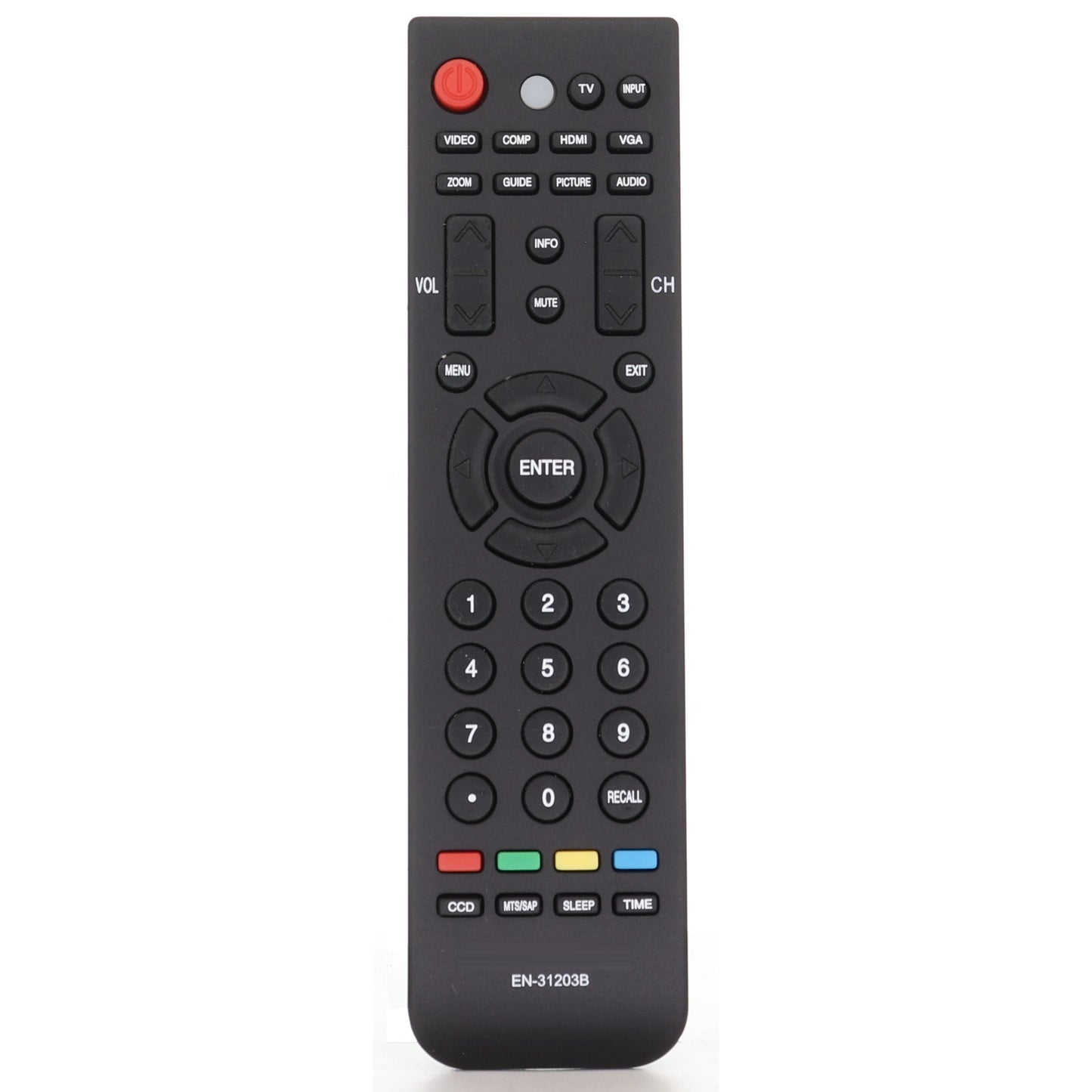Dynex EN31203B IR TV Remote Control - 1100017
