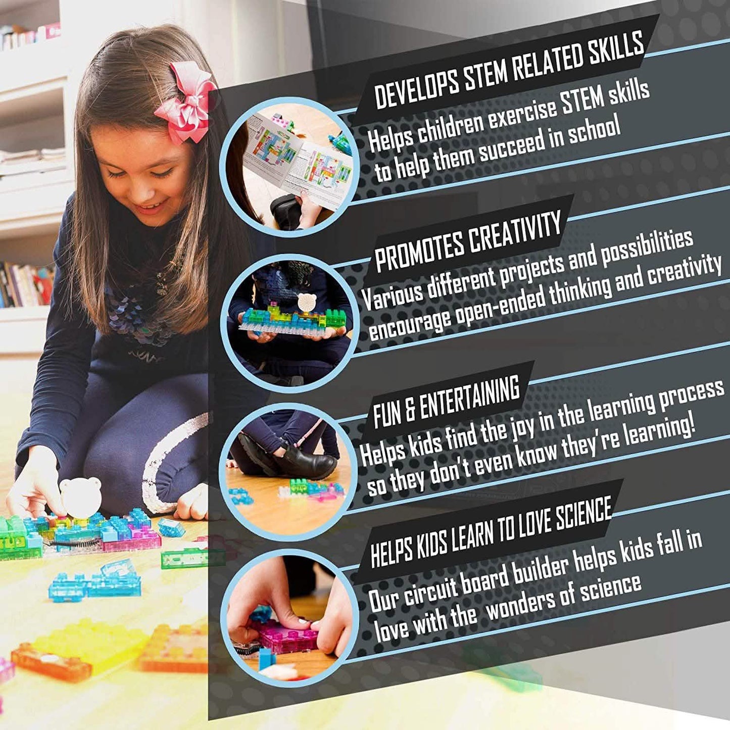 E-Blox STEM Toys Circuit Maker for Kids