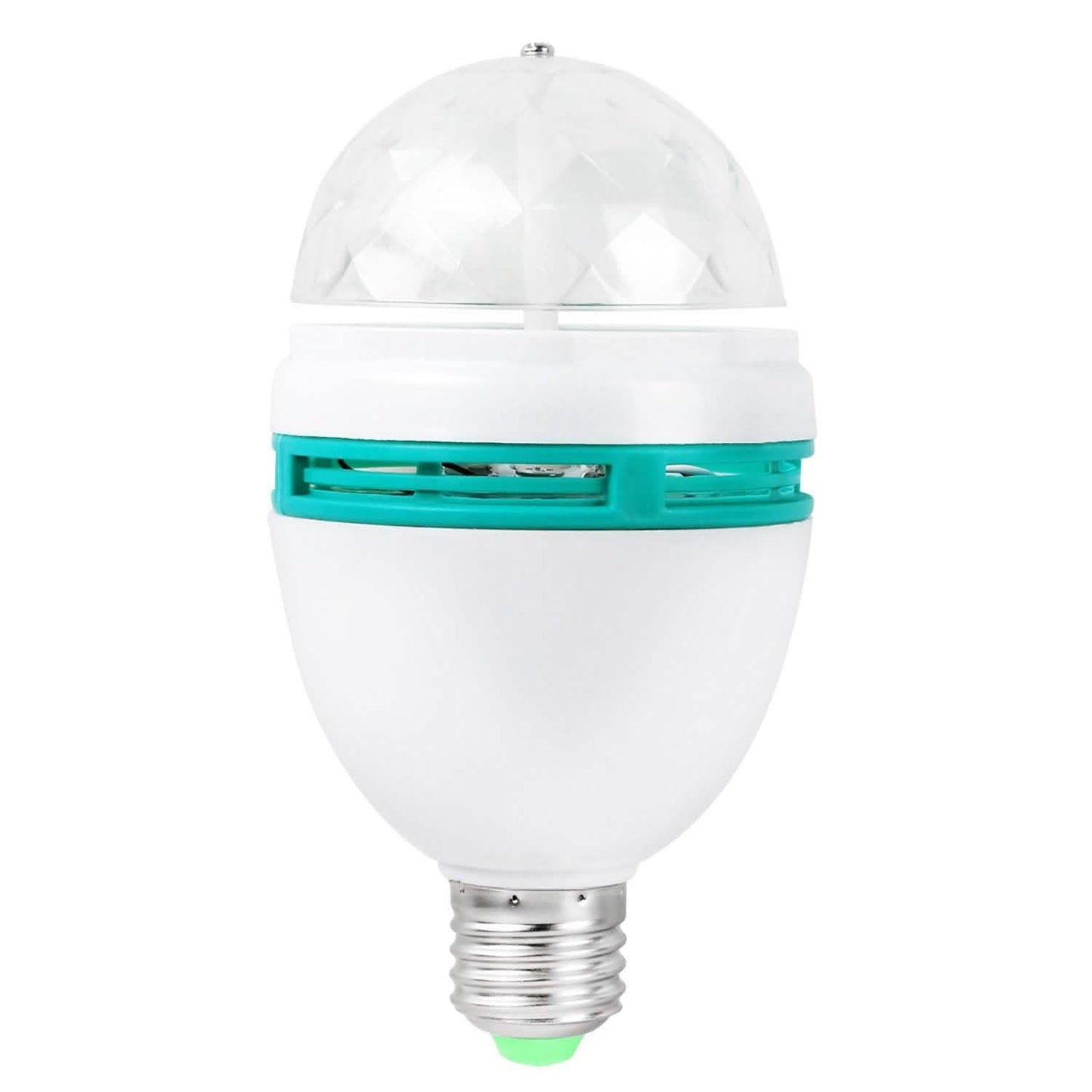 E27 3W Rotating RGB LED Light Bulb