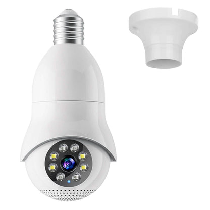 E27 WiFi Bulb Camera 1080P FHD WiFi IP Pan Tilt Security Surveillance Camera