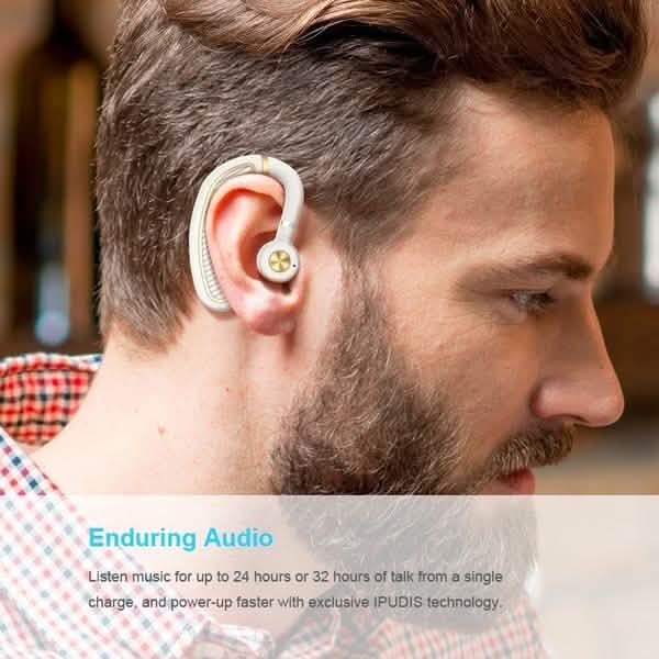 Earhook Business Earphone with Mic