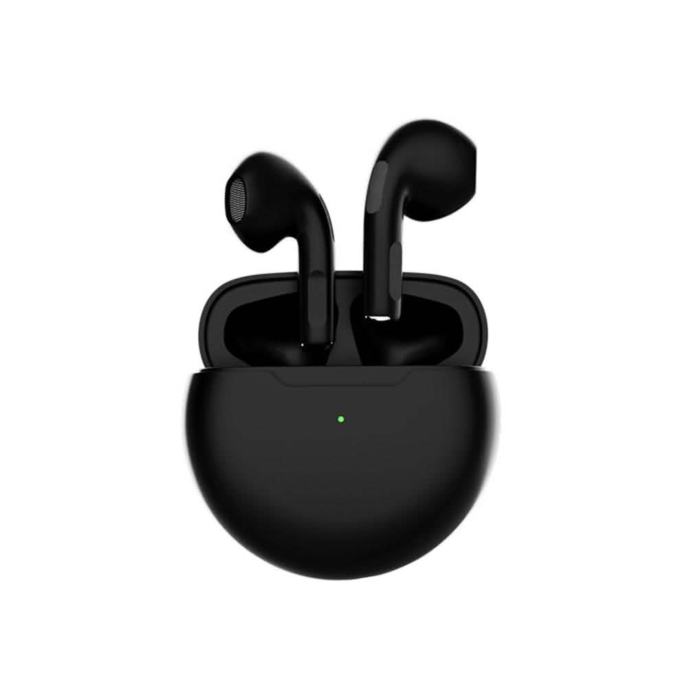 Earphones With Round Charging Case
