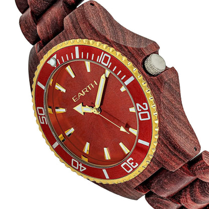 Earth Wood Centurion Quartz Eco Friendly Bracelet Watch