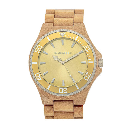 Earth Wood Centurion Quartz Eco Friendly Bracelet Watch
