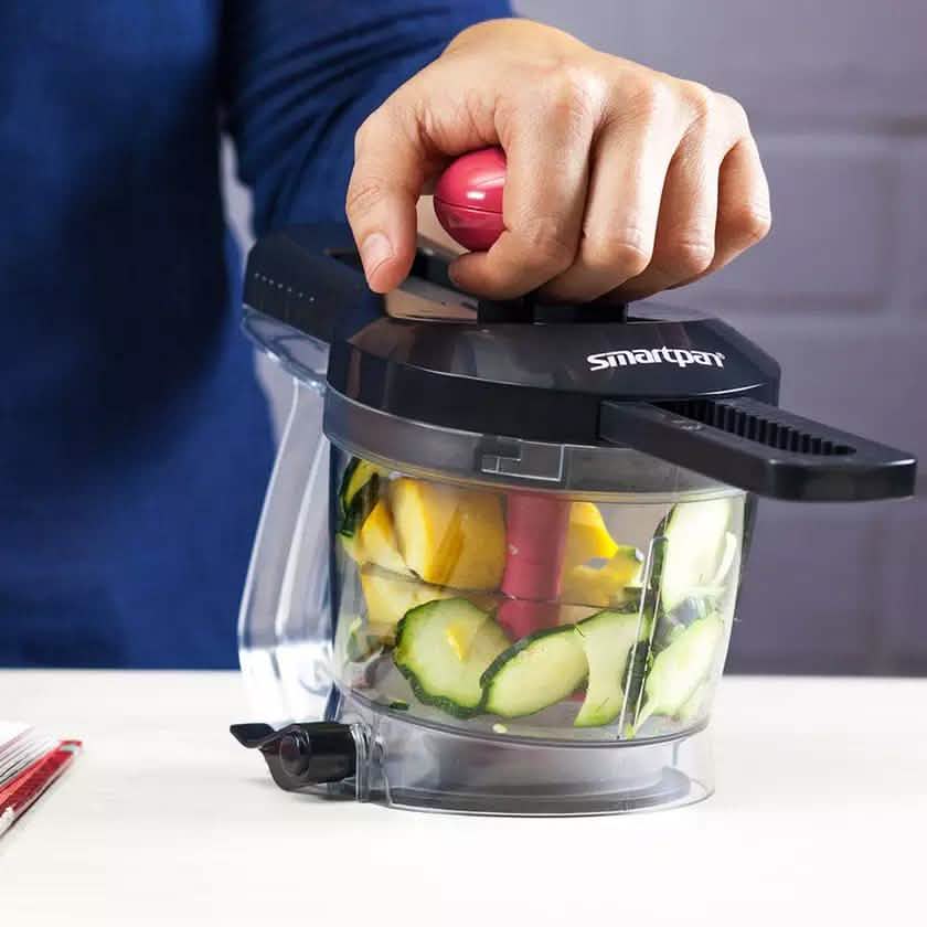 Easy-to-Use SlideChop Vegetable Chopper