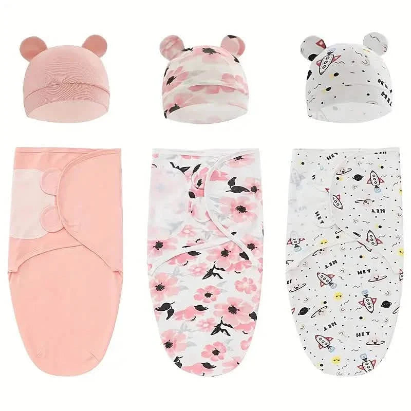 Easy-to-Wrap Swaddling Blankets For Newborns