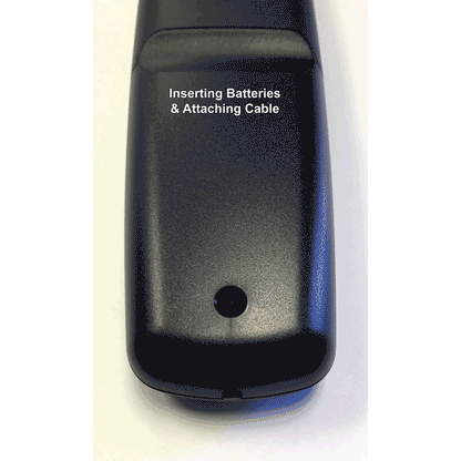 Anderic RRHC100 2-Device Universal Remote Control for Hospitality TV Cable Satellite STB with EzWipe Surface and Learning