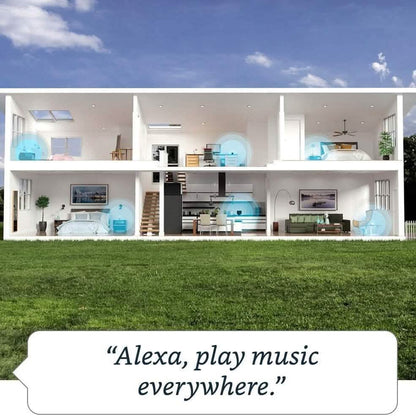 Echo Dot (4th Gen) | Smart Speaker With Clock and Alexa  (Refurbished)