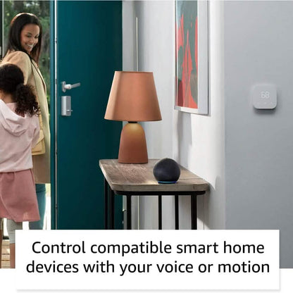 Echo Dot (5th Gen, 2022 Release) With Bigger Vibrant Sound, Helpful Routines and Alexa (Refurbished)