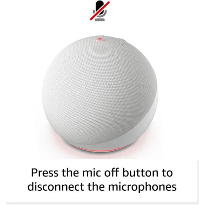 Echo Dot (5th Gen, 2022 Release) With Bigger Vibrant Sound, Helpful Routines and Alexa (Refurbished)