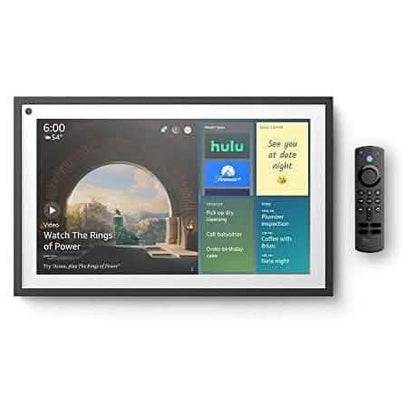 Echo Show 15 Full HD 15.6" Smart Display with Alexa, Fire TV and Remote (Refurbished)