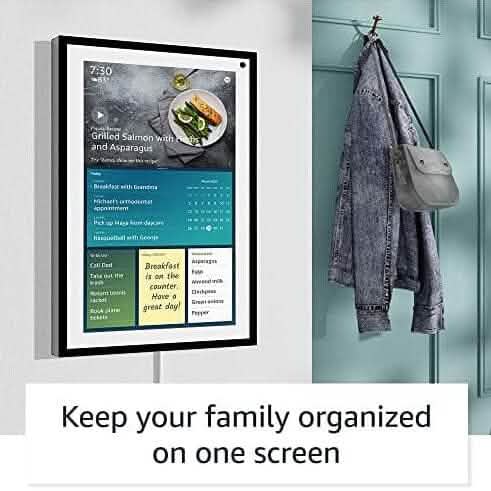 Echo Show 15 Full HD 15.6" Smart Display with Alexa, Fire TV and Remote (Refurbished)